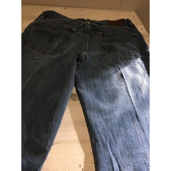 Lauren Jeans Ralph Lauren woman’s straight leg light wash jeans size 8 - Picture 6 of 7